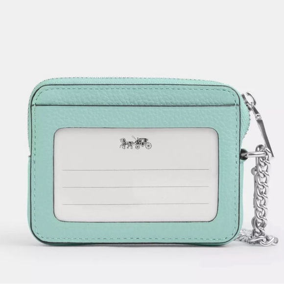 New Coach Zip Card Case 6303 - Picture 5 of 5